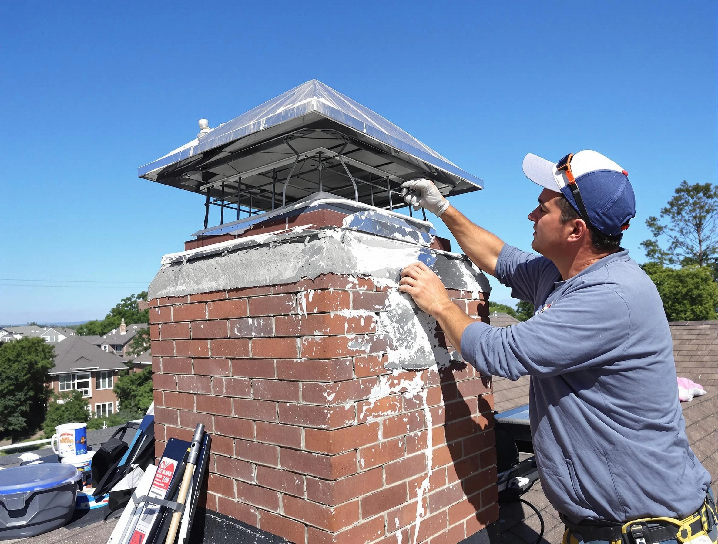 Chimney Crown Services service in Bountiful, UT