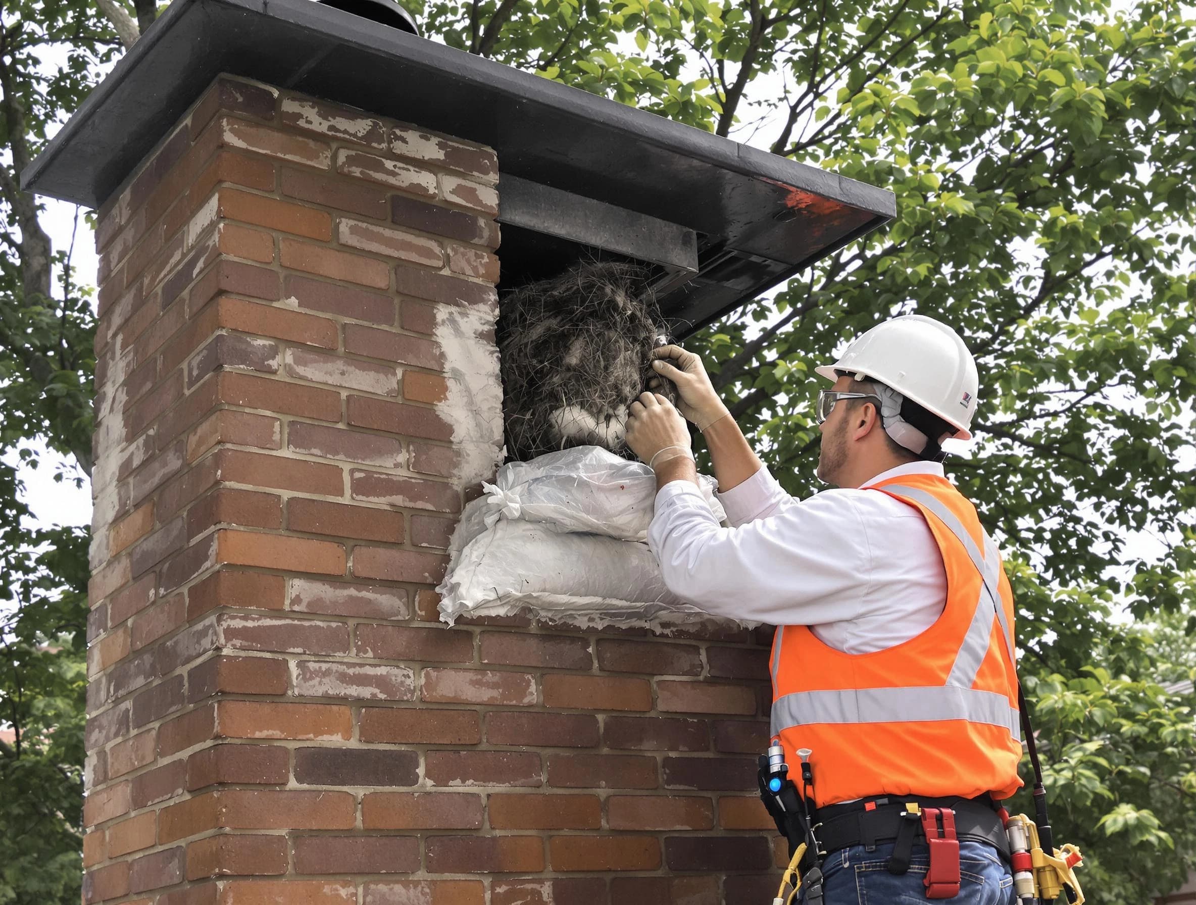 Humane removal of debris and animals by Bountiful Chimney Sweep in Bountiful, UT