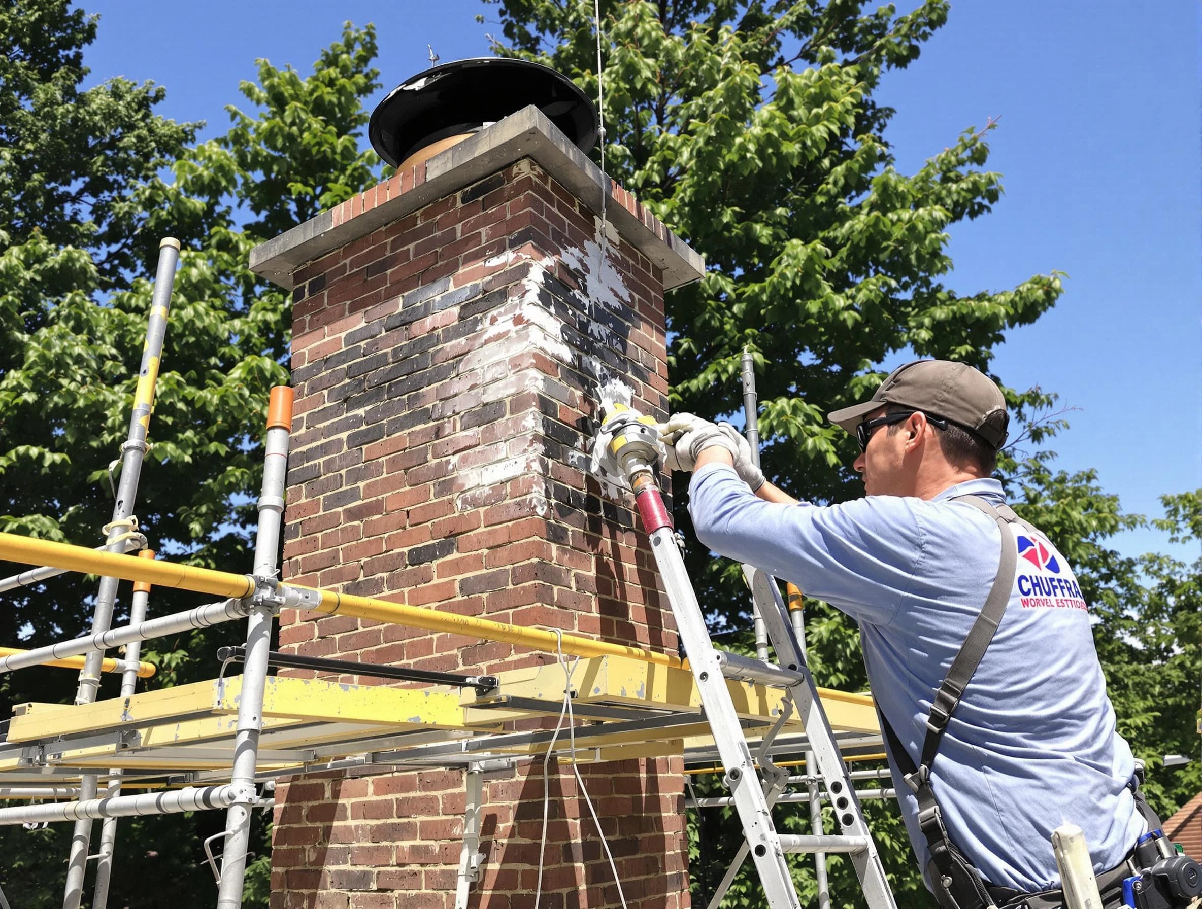 Structural chimney repair by Bountiful Chimney Sweep in Bountiful, UT