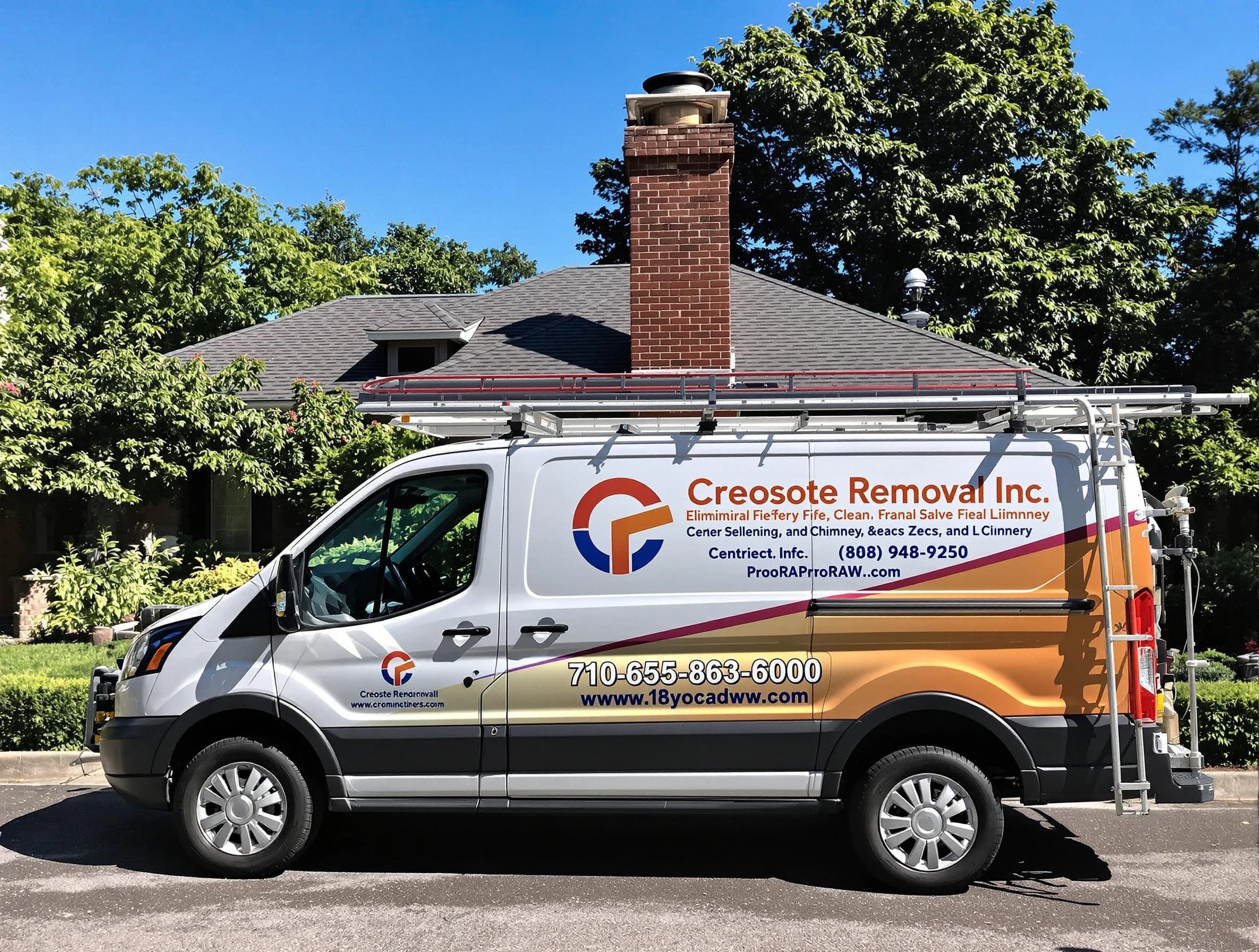 Bountiful Chimney Sweep technician removing creosote safely in Bountiful, UT