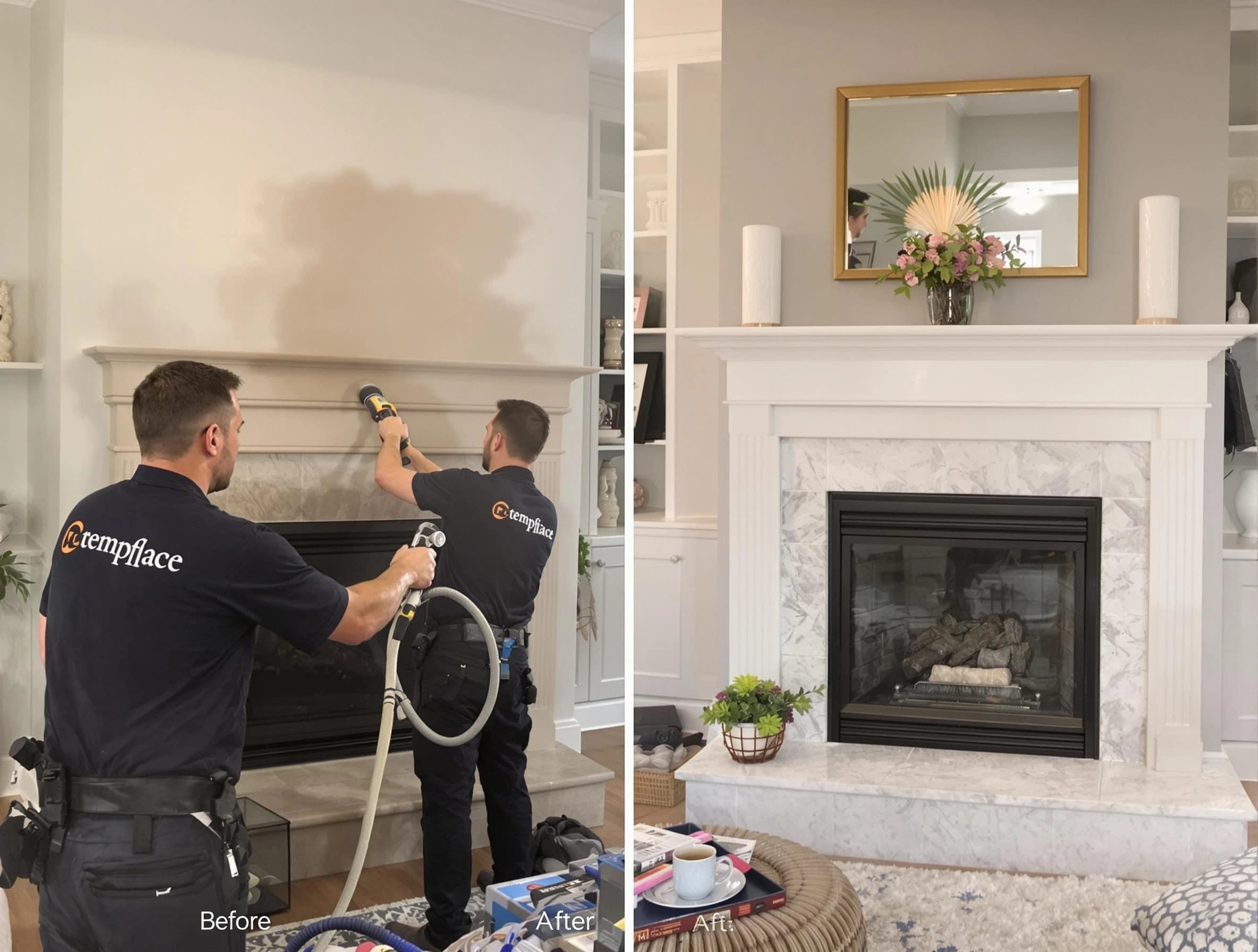 Professional soot removal by Bountiful Chimney Sweep team in Bountiful, UT